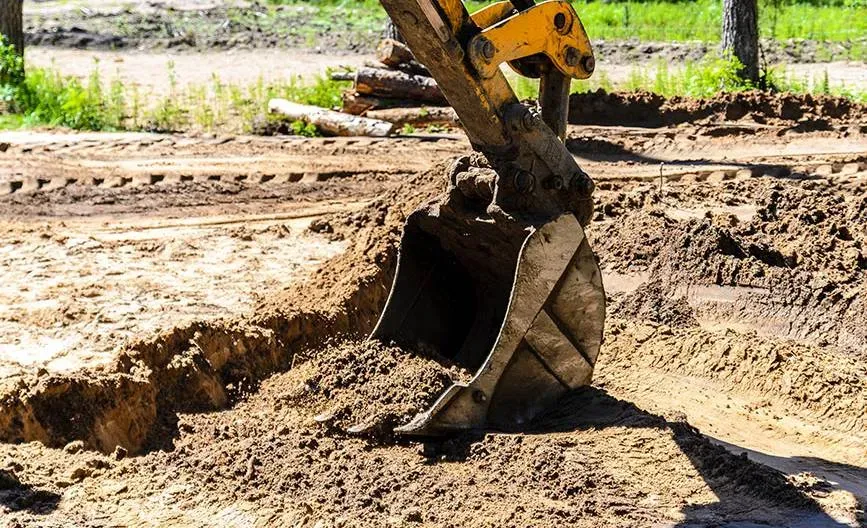 travaux de terrassement